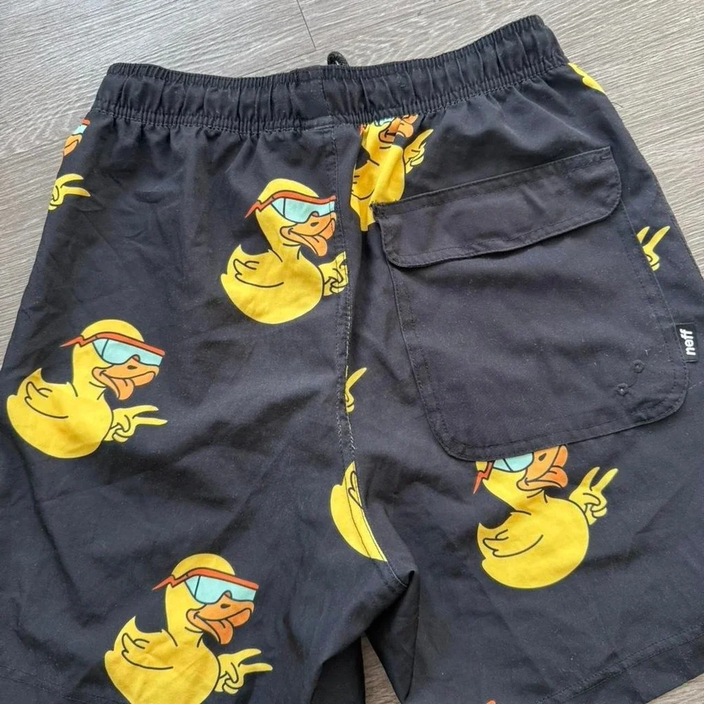 Boys neff swim shorts size M